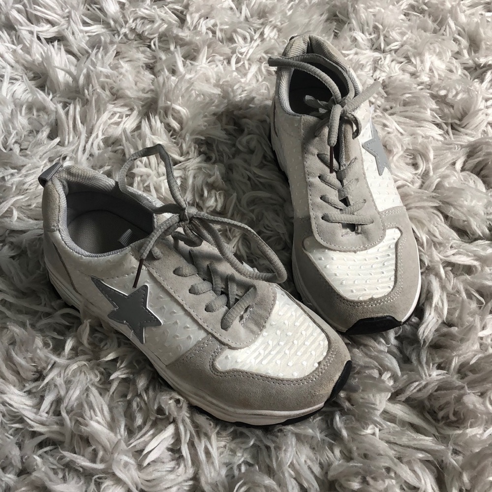 Nasty gal grey star sneakers